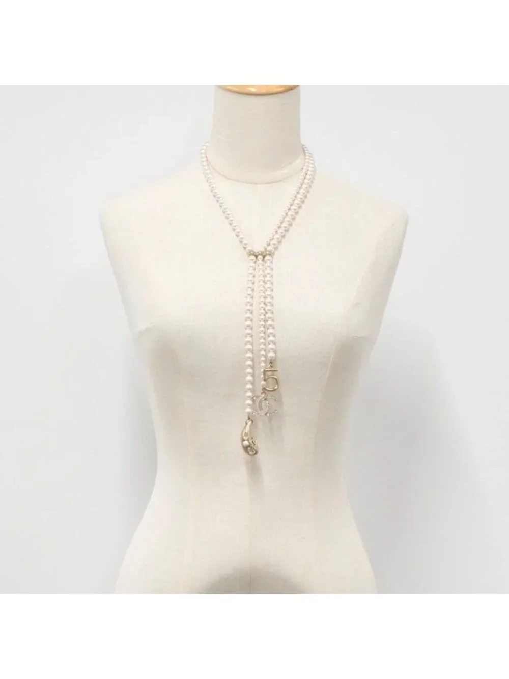 Chanel Choker Gold Rhinestone Coco Mark